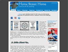 Tablet Screenshot of homestreethometruck.com